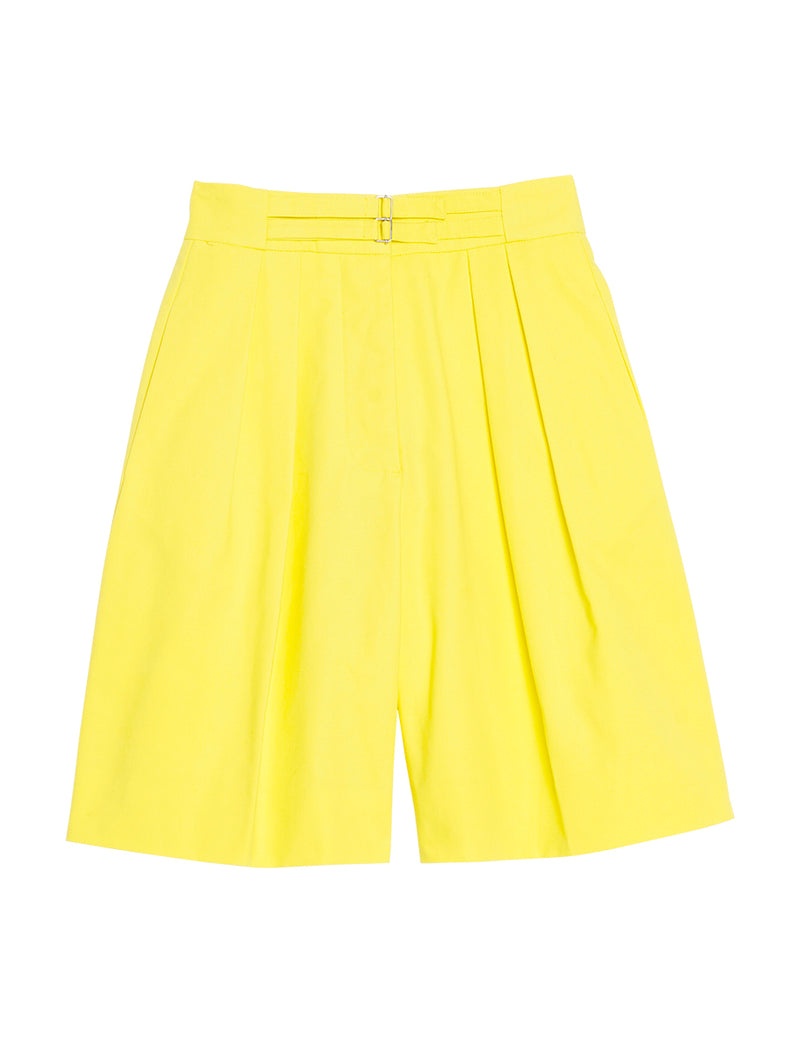 Shorts Plum - Yellow
