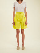 Shorts Plum - Yellow