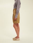 Plum Shorts - Khaki