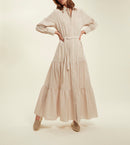 Lena Dress - Ecru Multico