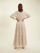 Lena Dress - Ecru Multico