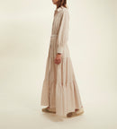 Lena Dress - Ecru Multico