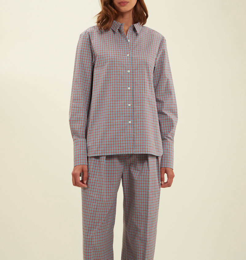 Chemise Falco - Turquoise Multi