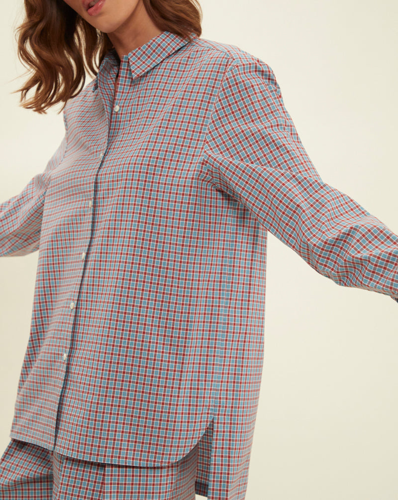 Chemise Falco - Turquoise Multi