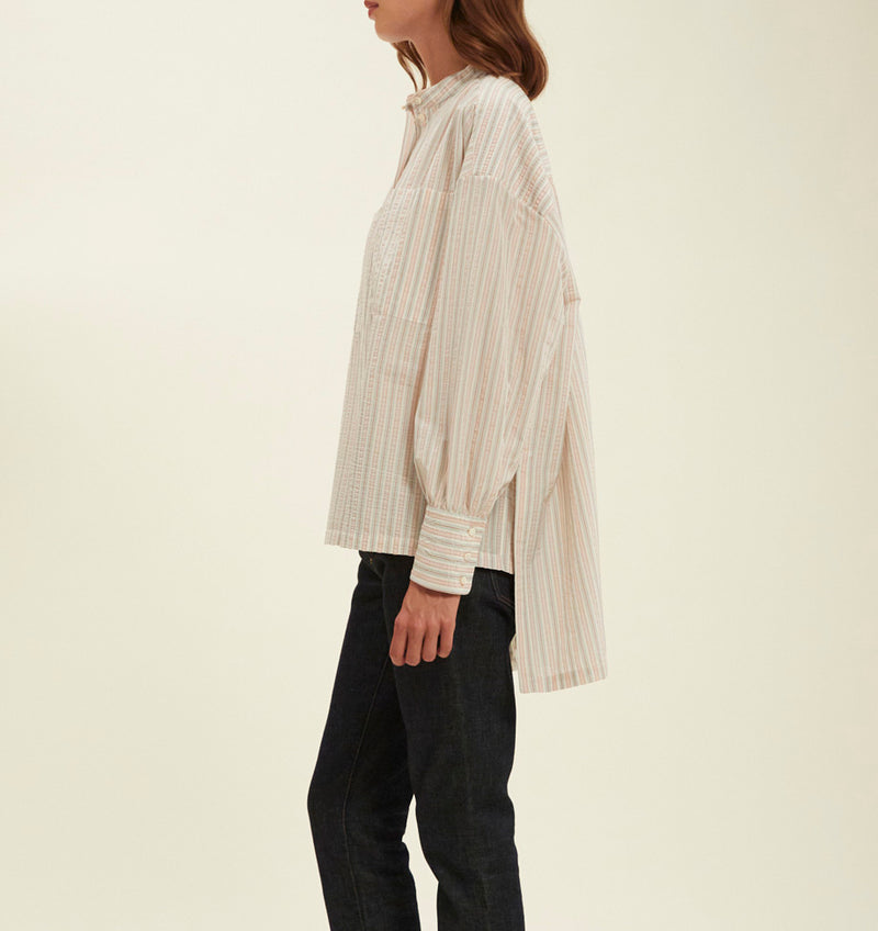 Adamo Shirt - Ecru Multico