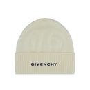 Givenchy - Bonnet Wool Logo Cream - Femme