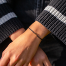 Bracelet Z - Doré - Noir