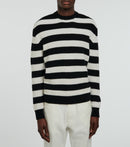 Fursac - Wool And Cotton Stripe Sweater