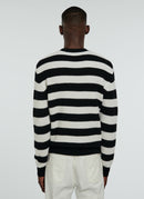 Fursac - Wool And Cotton Stripe Sweater