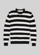 Fursac - Wool And Cotton Stripe Sweater