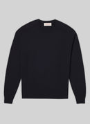 Fursac - Round Neck Sweater - Navy