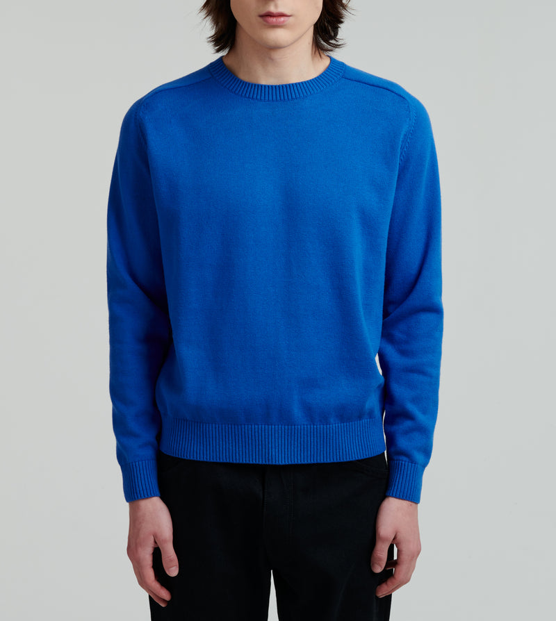 Fursac - Blue Wool And Cotton Sweater