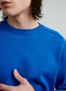 Fursac - Blue Wool And Cotton Sweater