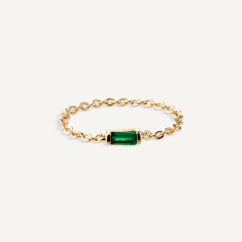 Green Chain Ring