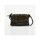 Mini Pochette - Joe - Noir / Vert Leopard