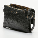 Mini Pochette - Joe - Black / Leopard Green