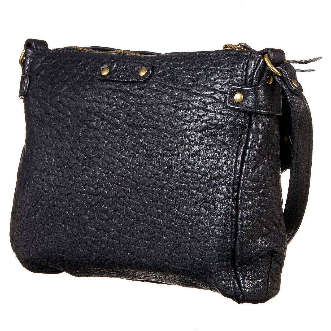 Sac En Bandoulière Giulia - Agneau Noir