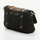 Clutch bag - Lillie - Black/ Zebra