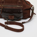 Small Handbag - Mini Odelia - Brown / Brown Croco Print