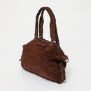 Small Handbag - Mini Odelia - Brown / Brown Croco Print