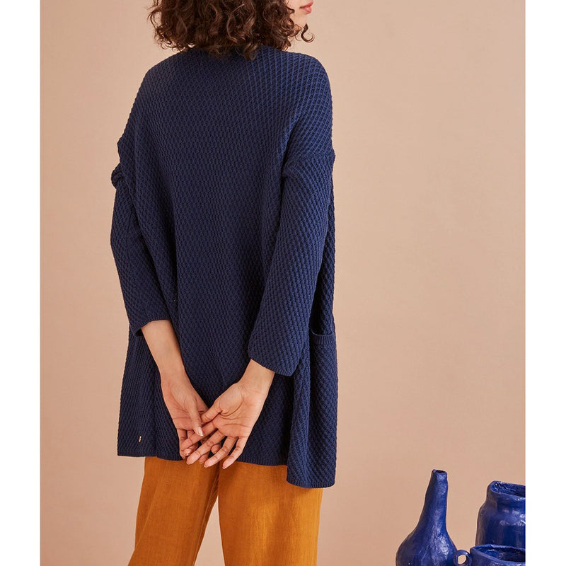 Gilet Albanie - Indigo