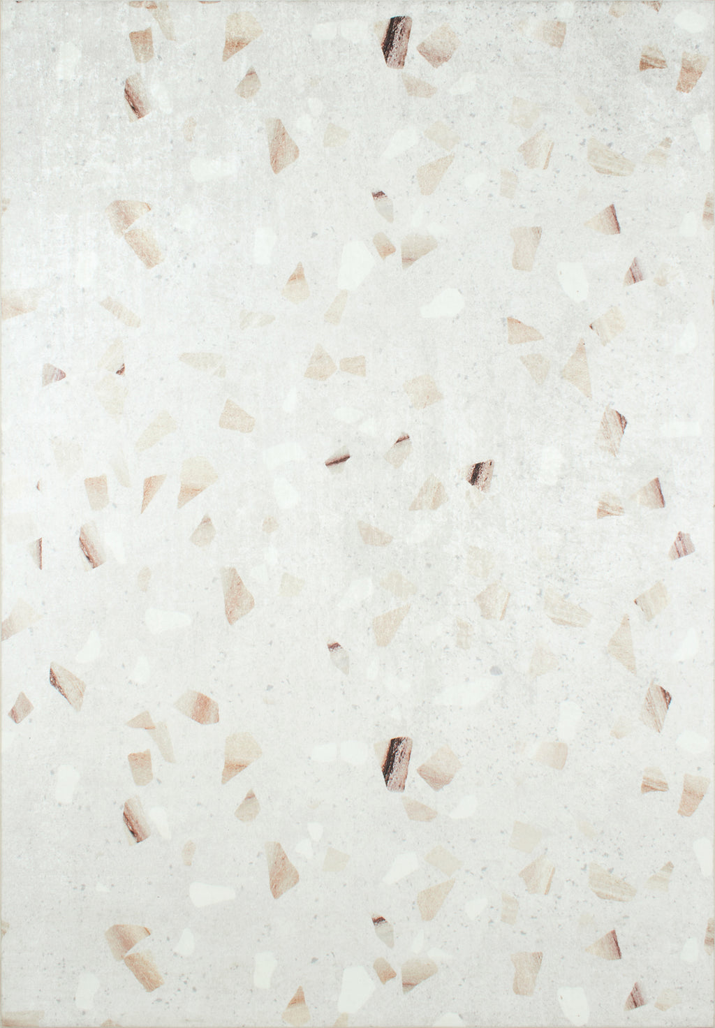 Almafie - Tapis De Salle De Bain - Polyester Imprimé - Creme