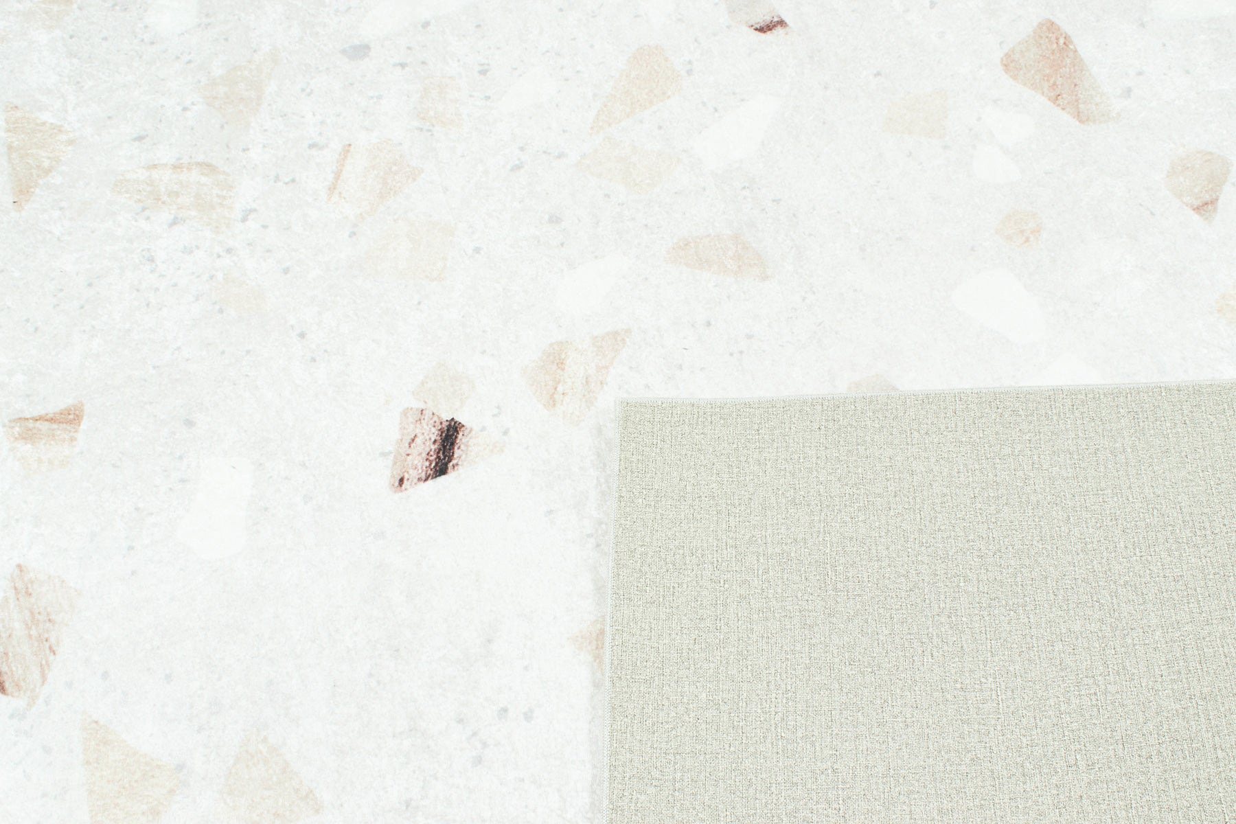 Almafie - Tapis De Salle De Bain - Polyester Imprimé - Creme