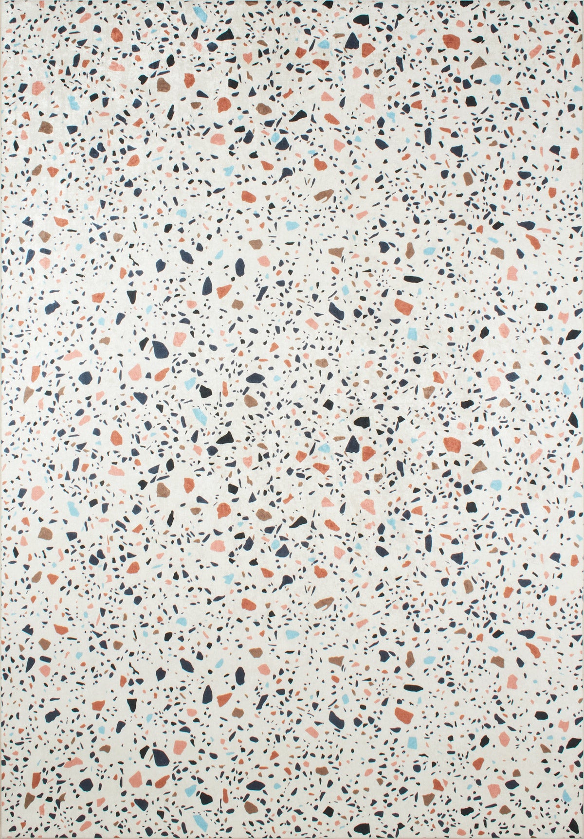 Almafie - Tapis De Salle De Bain - Polyester Imprimé - Multicolore