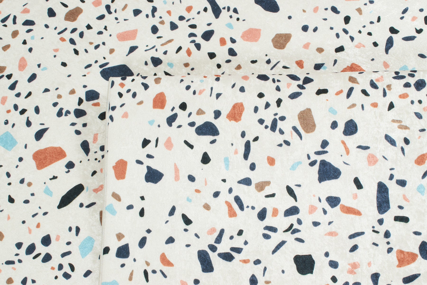 Almafie - Tapis De Salle De Bain - Polyester Imprimé - Multicolore