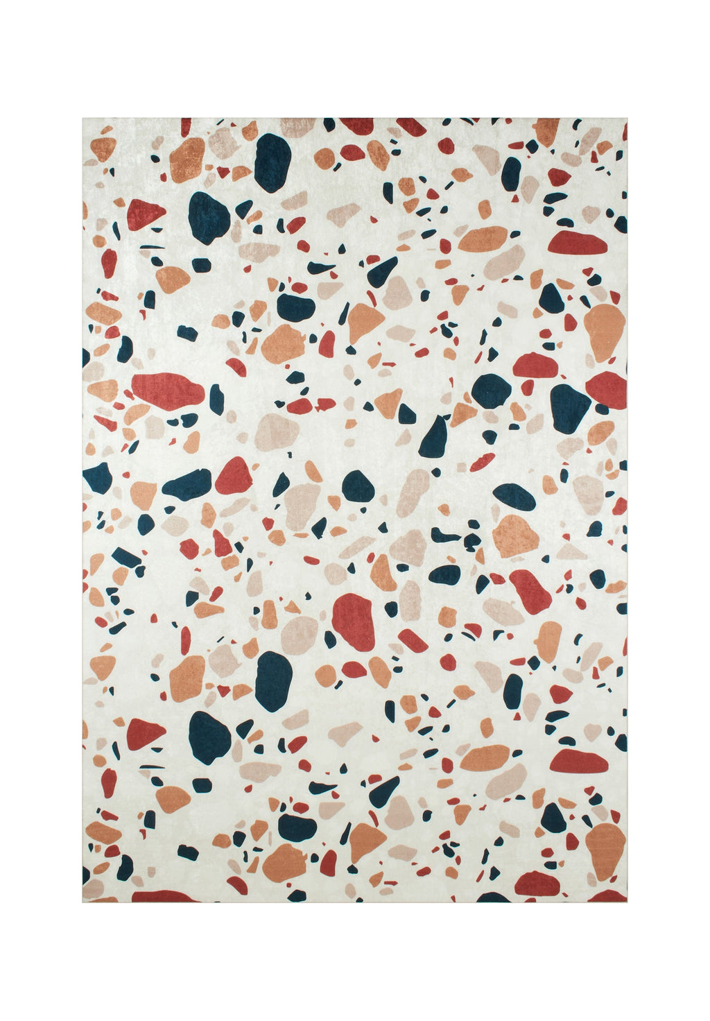 Almafie - Tapis De Salle De Bain - Polyester Imprimé - Multicolore