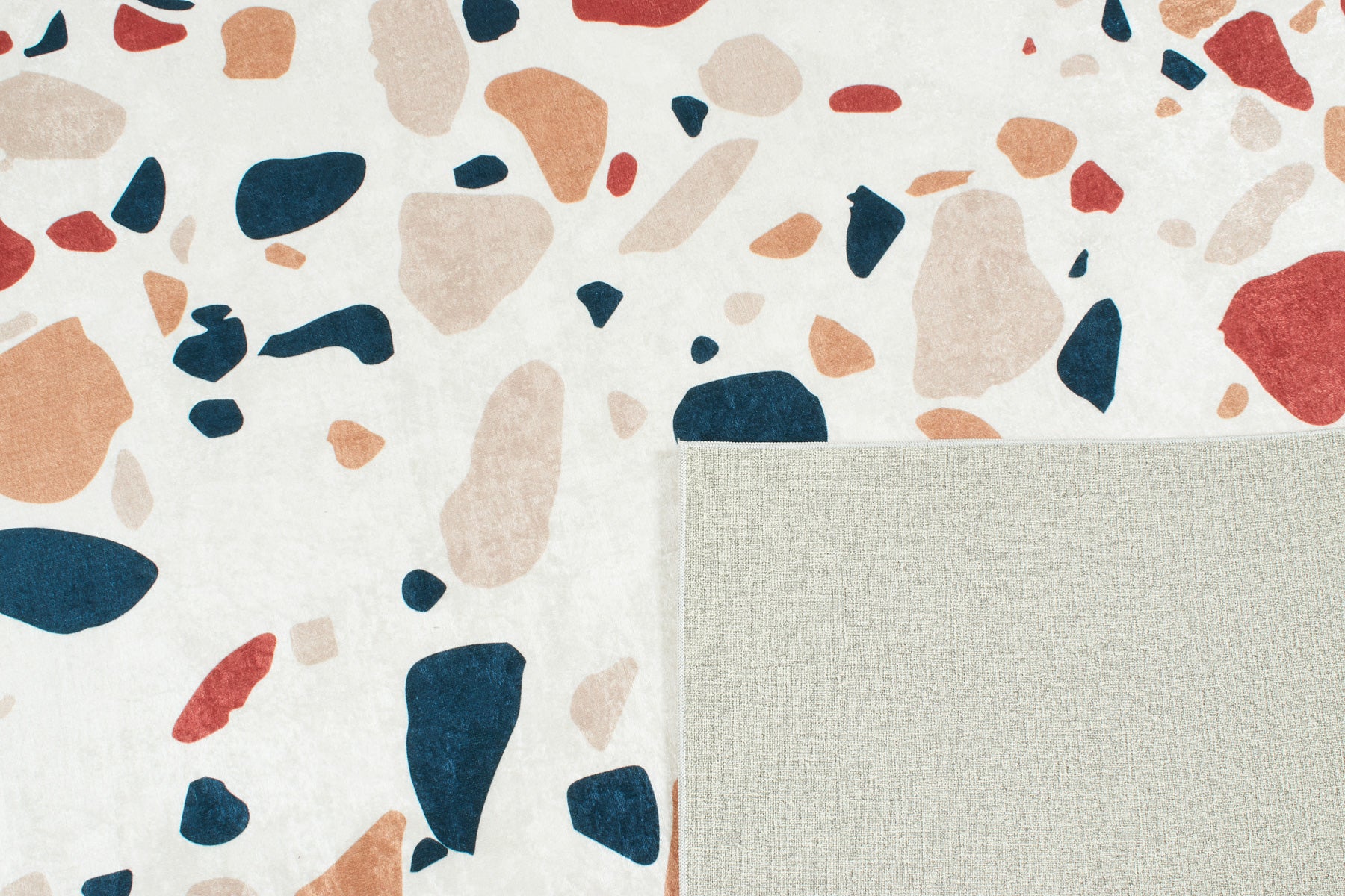 Almafie - Tapis De Salle De Bain - Polyester Imprimé - Multicolore