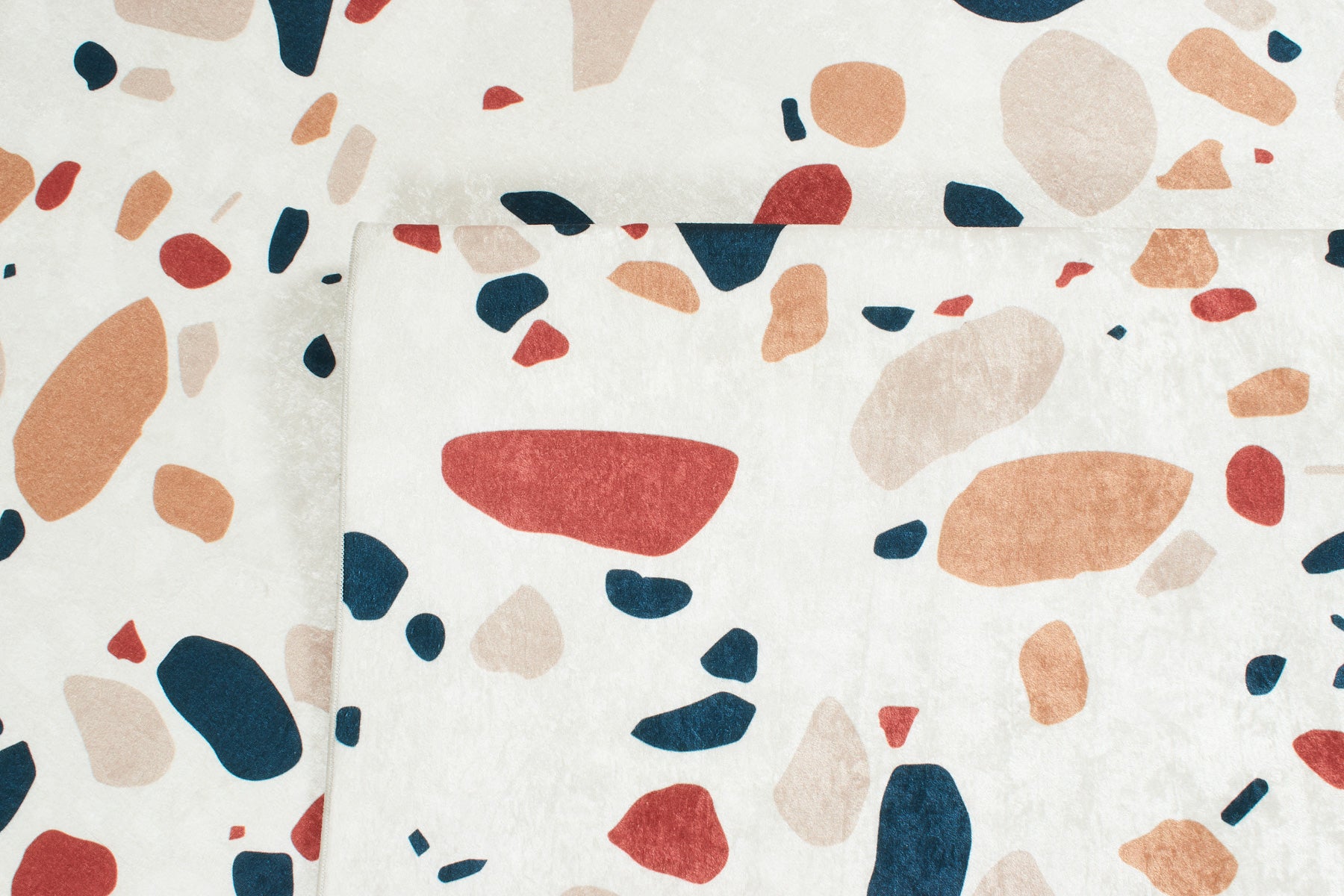 Almafie - Tapis De Salle De Bain - Polyester Imprimé - Multicolore