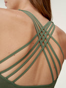 Brassière Apamala - Olive Foncé - Femme