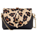 Clutch bag - Lina - Leopard / Black