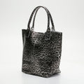 Sac À Main Yana - Motif Leopard Noir