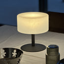 Lampe De Table - Atlas Rock - Blanc Cassé