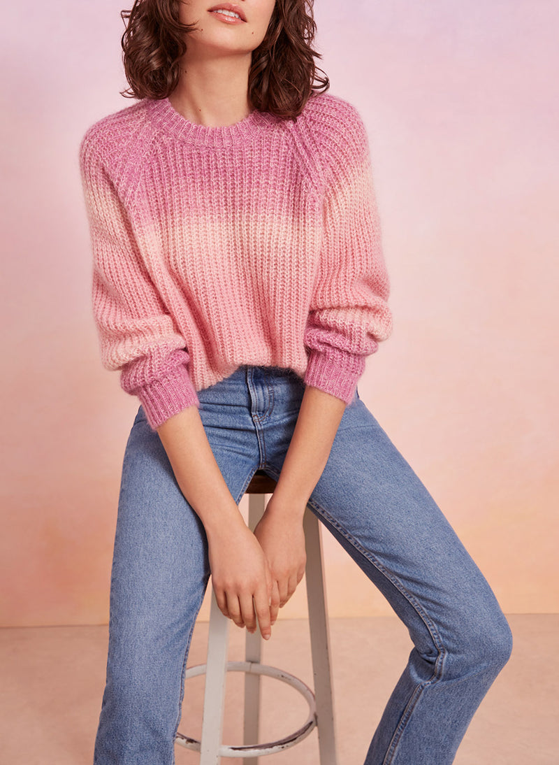 Pull Aurore - Rose/Opale