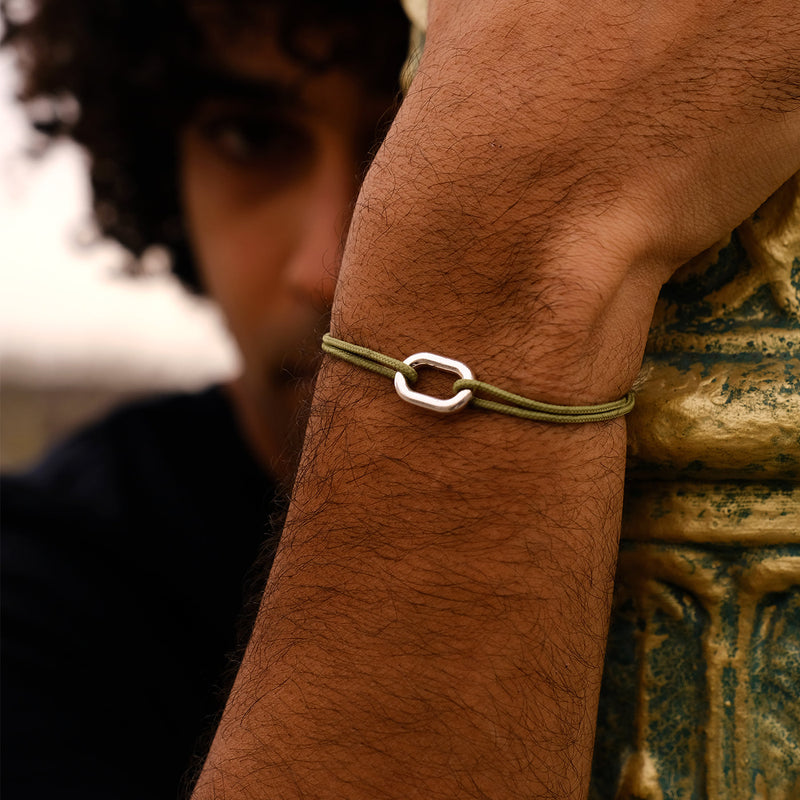 Bracelet Aussière - Kaki