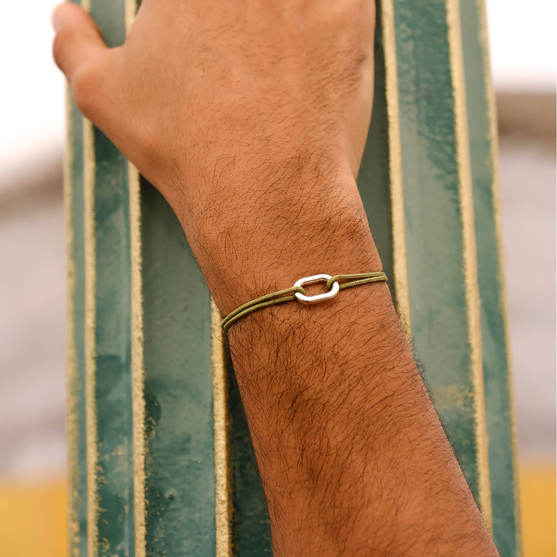 Bracelet Aussière - Kaki