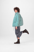 Veste Donna À Imprimé Cartes