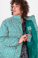 Veste Donna À Imprimé Cartes