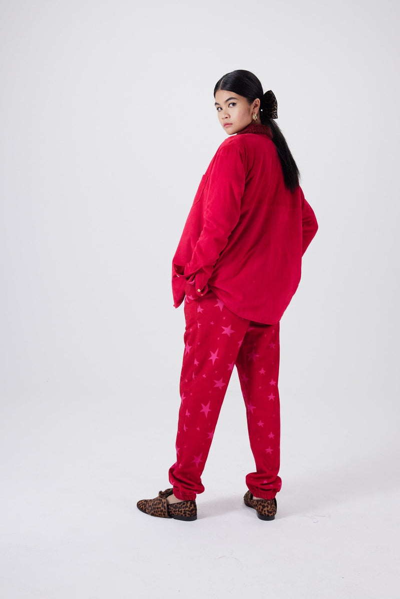 Pantalon Kiara En Polaire Imprimée All Stars