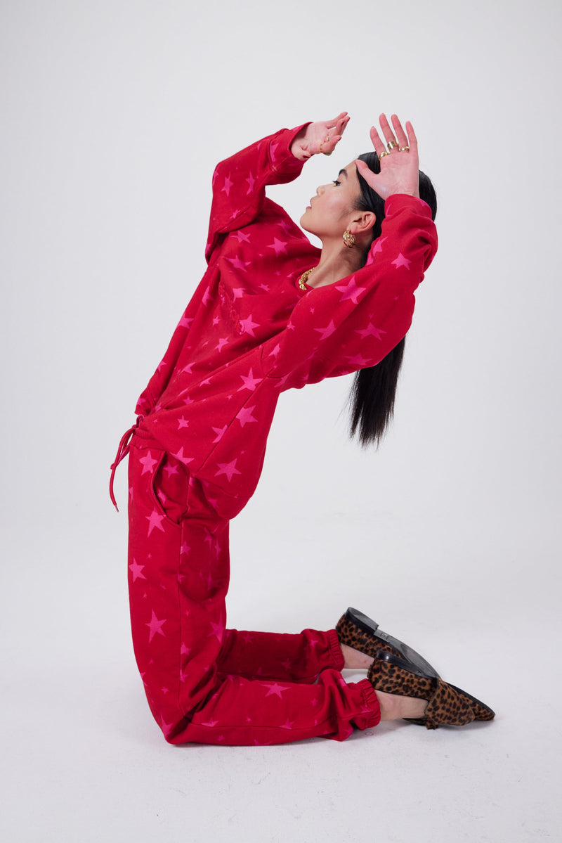 Pull Harlem En Polaire Imprimée All Stars