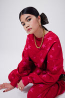 Pull Harlem En Polaire Imprimée All Stars