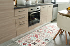 Azulejo - Tapis De Cuisine - Polyester Imprimé - Multicolore
