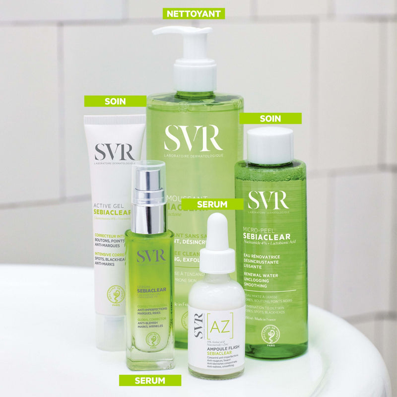 Micro-Peel Sebiaclear - Séborégulateur Visage Lissant