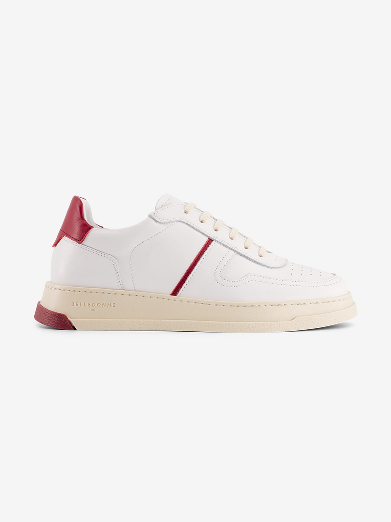 B5 - Blanc / Bordeaux - Mixte