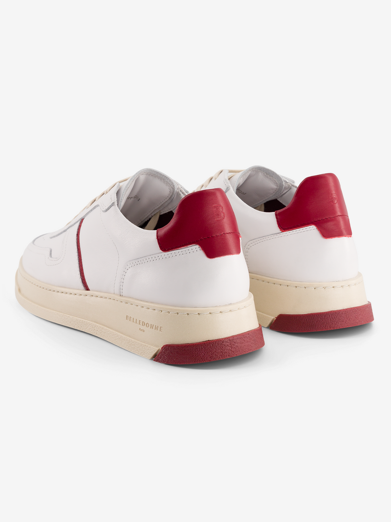 B5 - Blanc / Bordeaux - Mixte