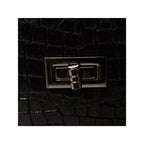 Sac En Bandoulière Maku Croco - Noir