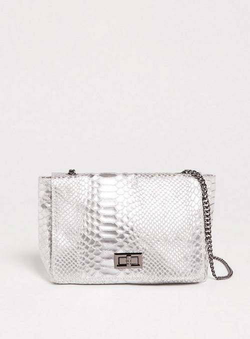 Shoulder Bag - Tatou - Silver